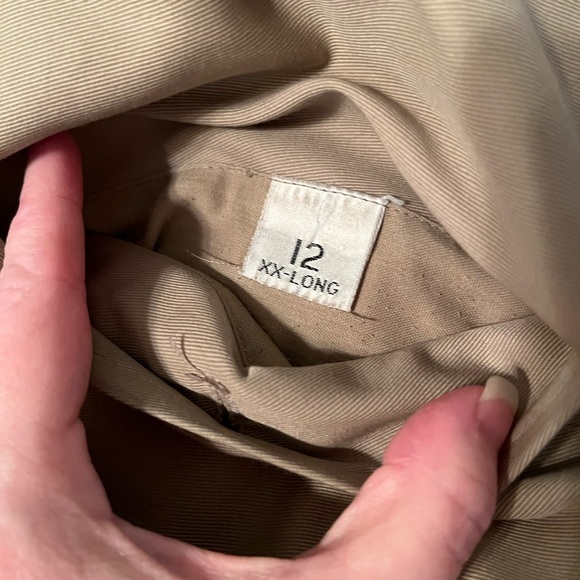 Burberry Wool Trenchcoat 12 XXL - Picture 5 of 16